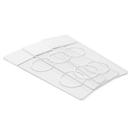 Lâminas de Vidro de Controle para Microscopia